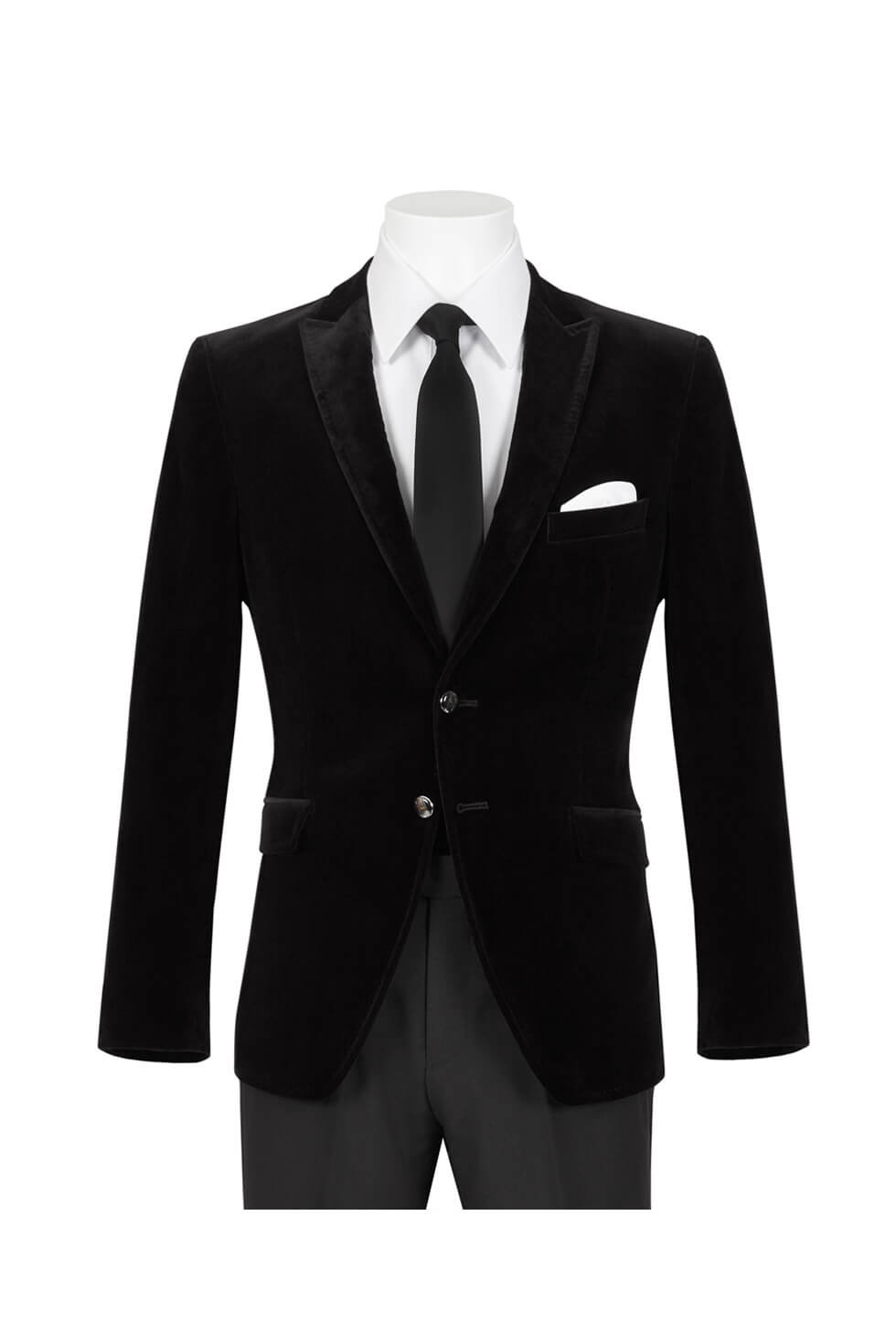 Black Velvet Dinner Jacket