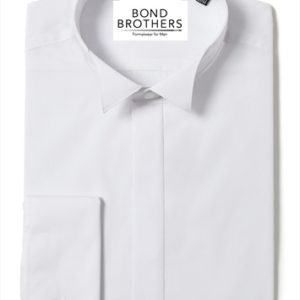 Dress Shirt Wing Collar Plain Front