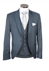 Wilvorst Blue Windowpane Check